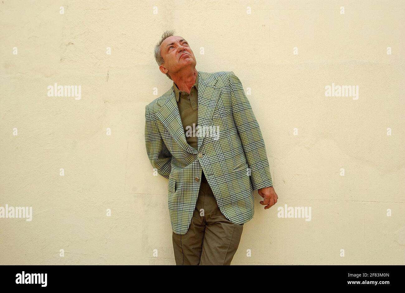 Schauspieler Udo Kier.4. April 2002 Foto Andy Paradise Stockfoto