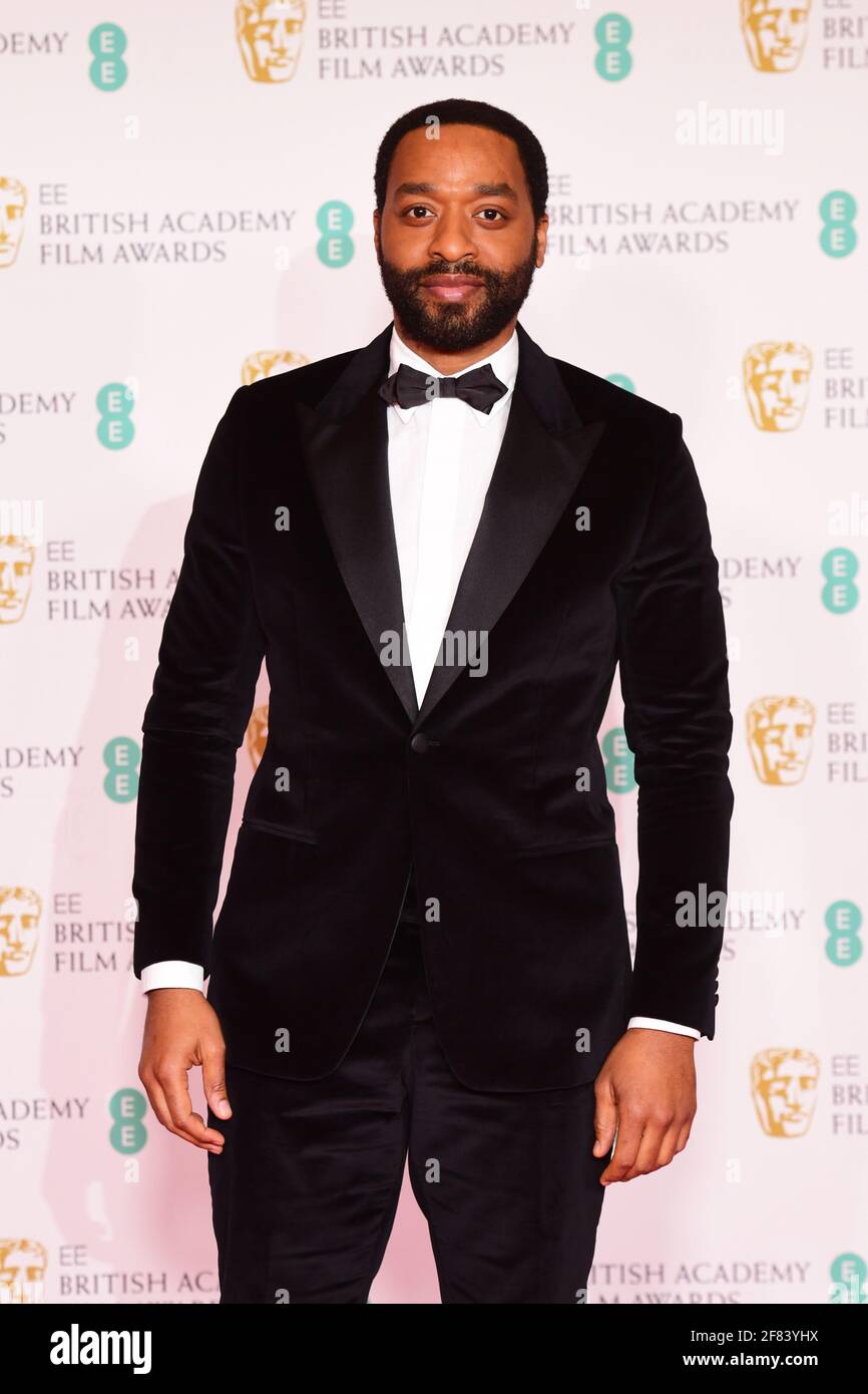 Chiwetel Ejiofor kommt für die EE BAFTA Film Awards in der Royal Albert Hall in London an. Bilddatum: Sonntag, 11. April 2021. Stockfoto