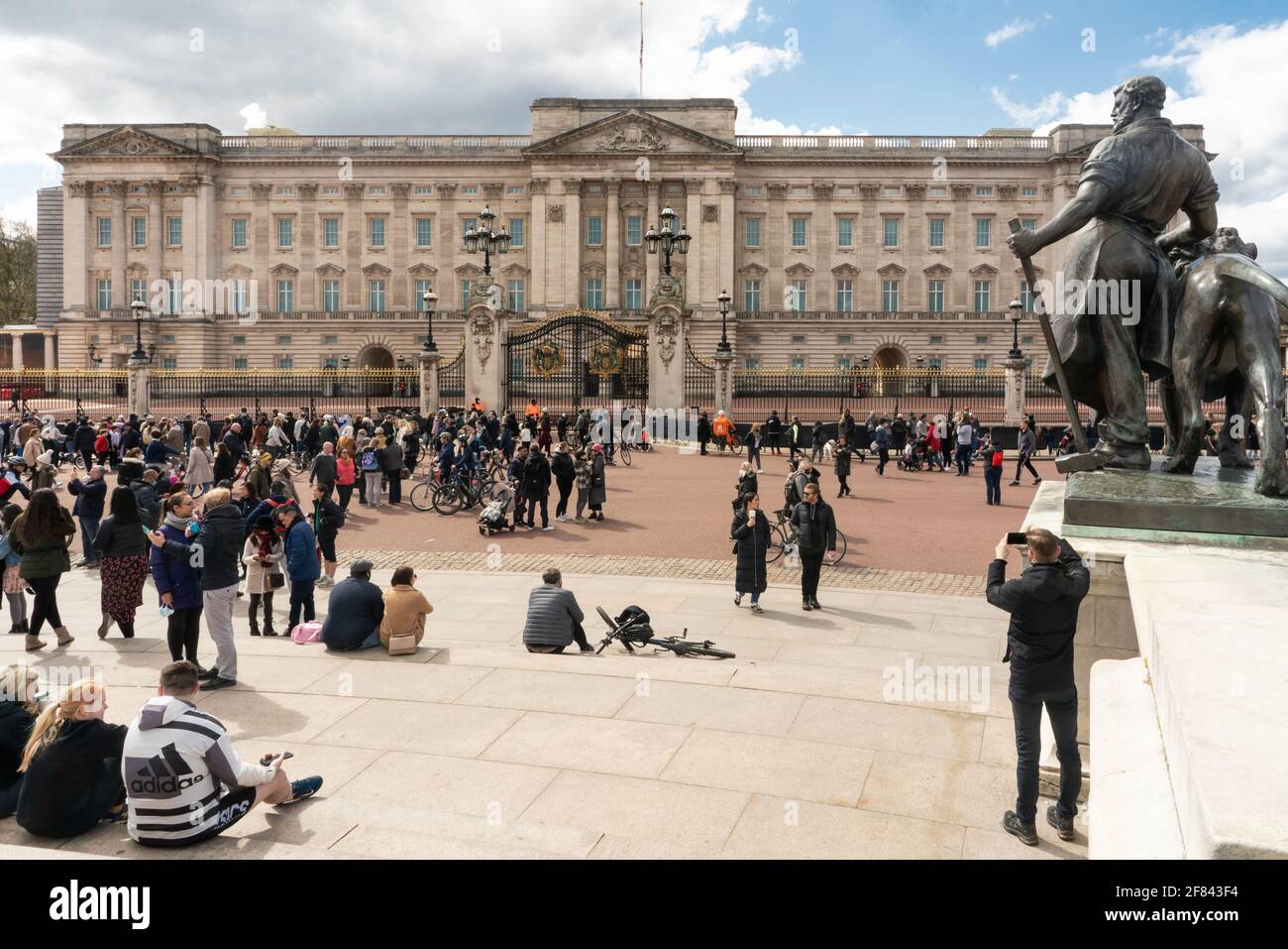 Tod von Prinz Philip, Herzog von Edinburgh Stockfoto