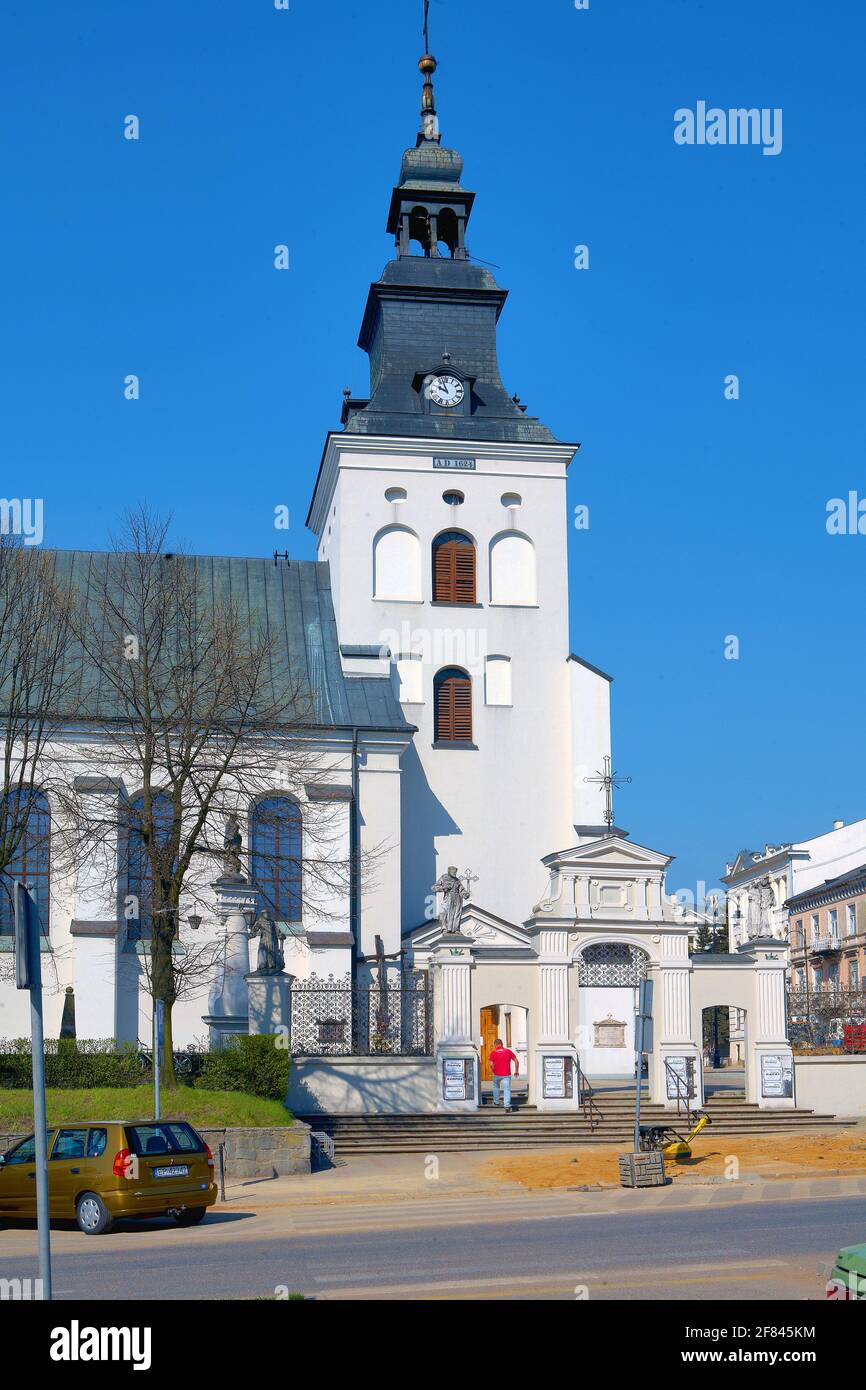 Polen, Piotrkow Trybunalski, bernardine-Kirche, woiwodschaft Masowien. Stockfoto