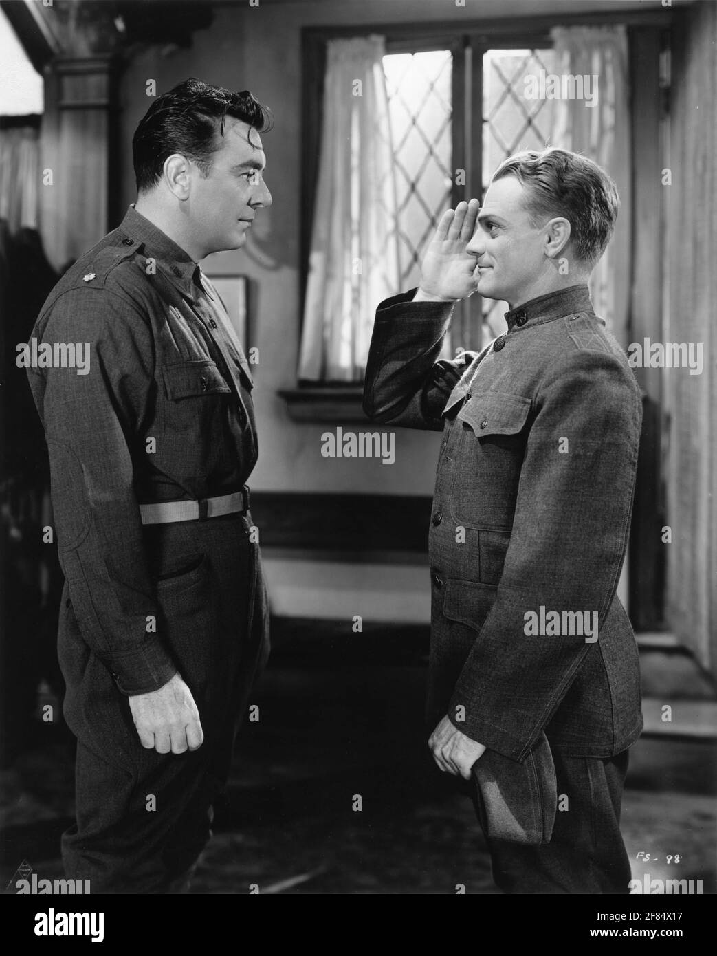 GEORGE BRENT und JAMES CAGNEY in DEN KÄMPFEN 69. 1940 Regisseur WILLIAM KEIGHLEY Warner Bros. Stockfoto