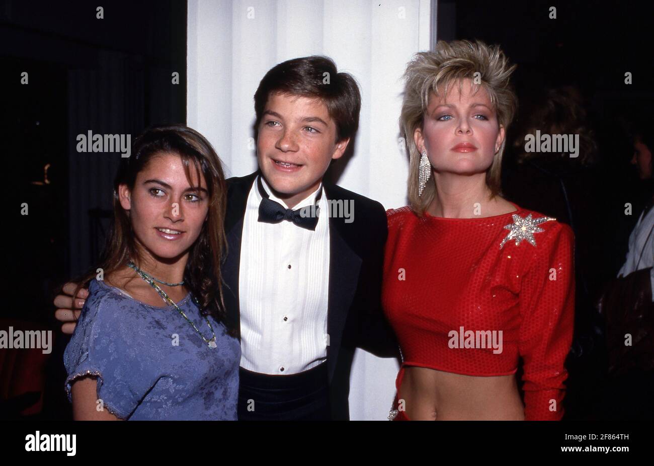 Roxana ZAL, Jason Bateman und Lisa Hartman um die 1980er Jahre Credit: Ralph Dominguez/MediaPunch Stockfoto