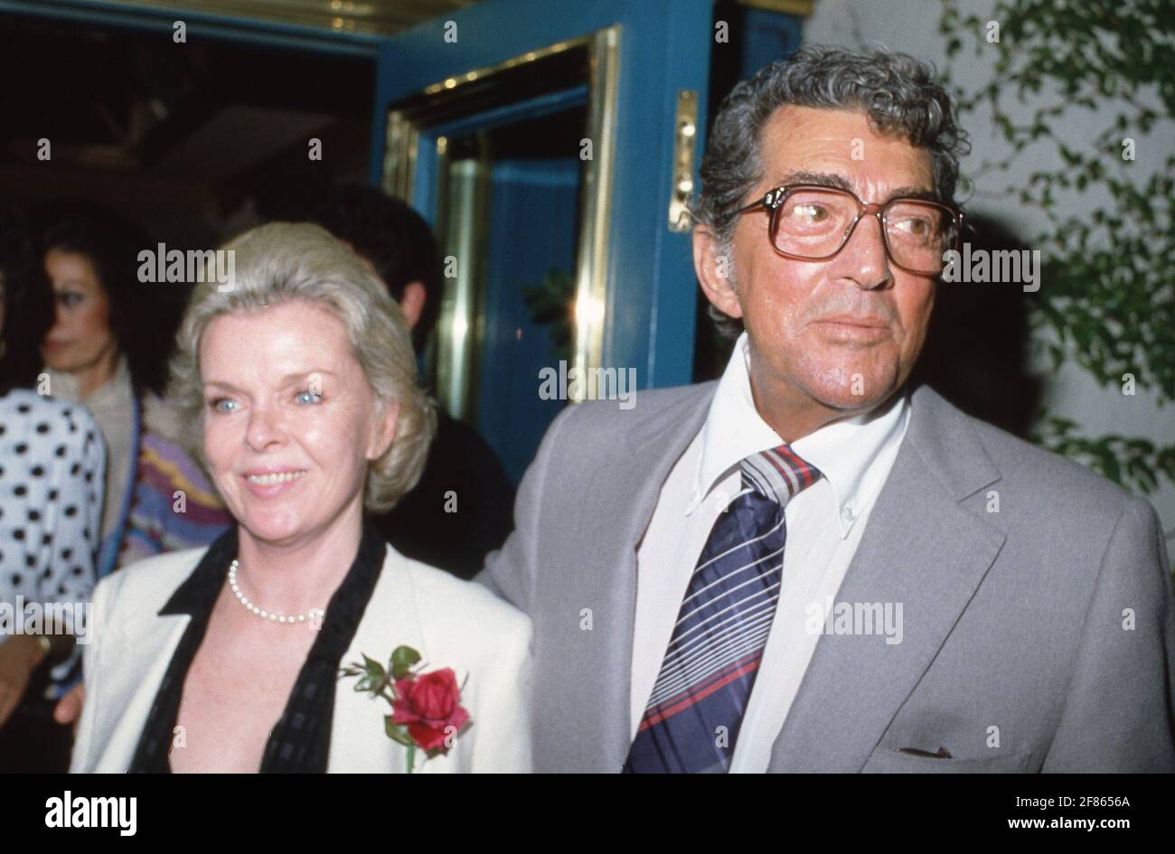 Jeanne Martin und Dean Martin 1983 Quelle Ralph Dominguez/MediaPunch