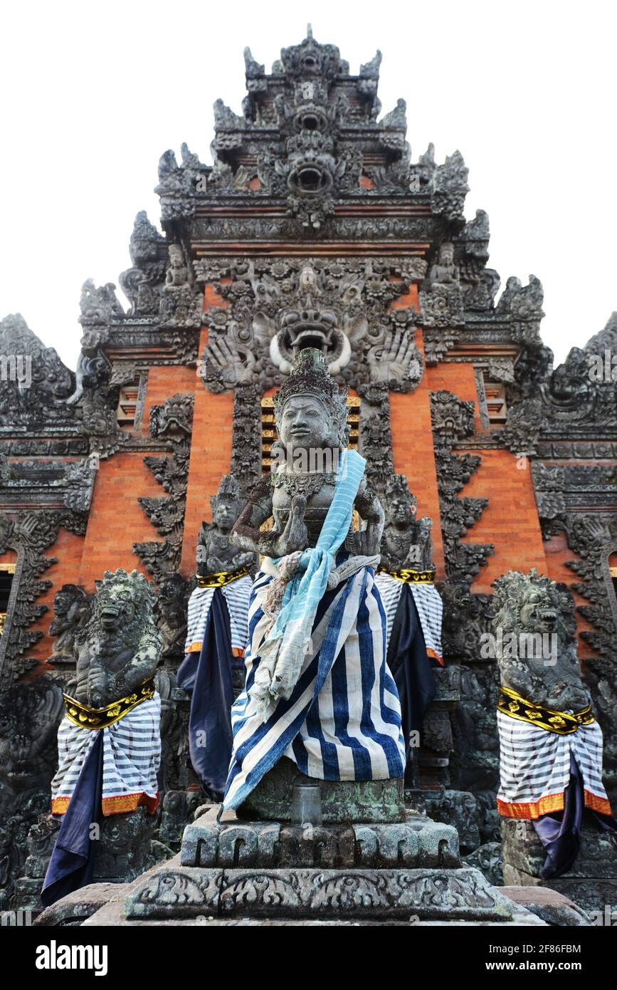 Traditioneller balinesischer Hindu-Tempel. Stockfoto