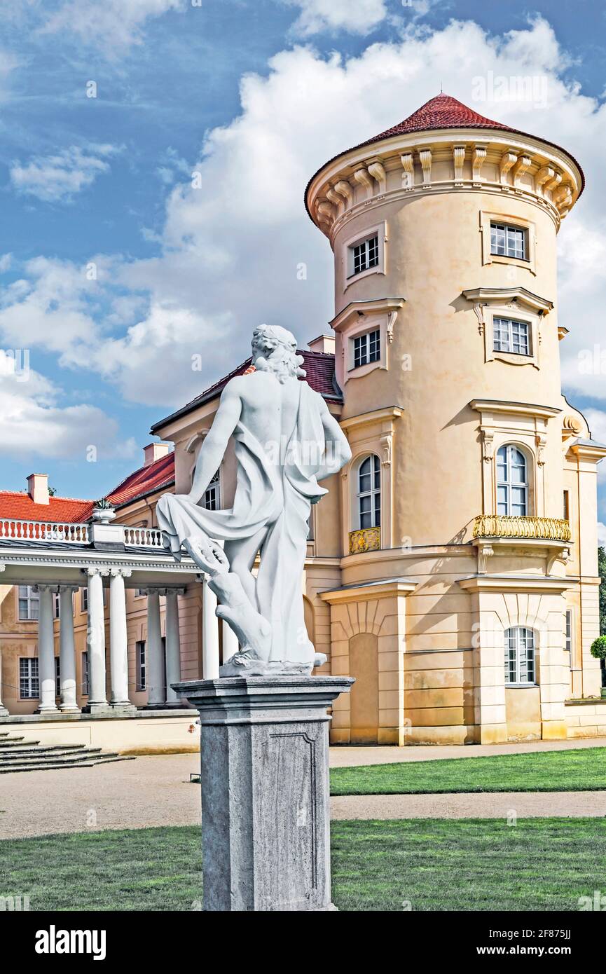 Schloss Rheinsberg (Landkreis Ostprignitz-Ruppin) Mark Brandenburg Stockfoto