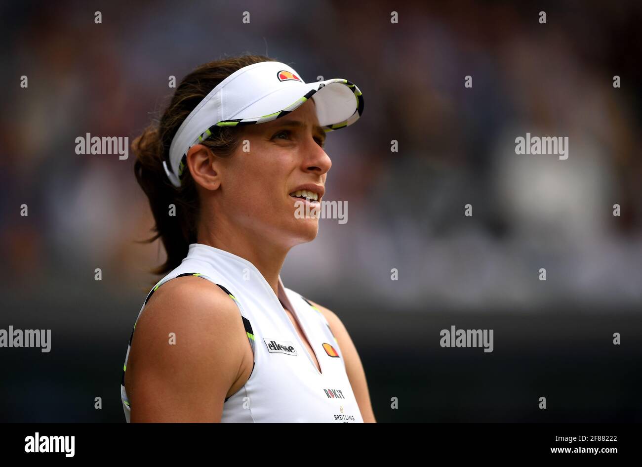 Aktenfoto vom 09-07-2019 von Johanna Konta. Ausgabedatum: Montag, 12. April 2021. Stockfoto