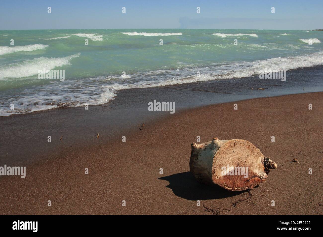 Balkhash See. Karaganda. Kasachstan. Stockfoto