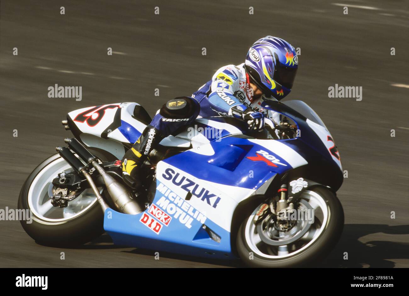 Yukio Kagayama (JPN), Suzuki 500,1998 Malaysischer GP, Johor Stockfoto