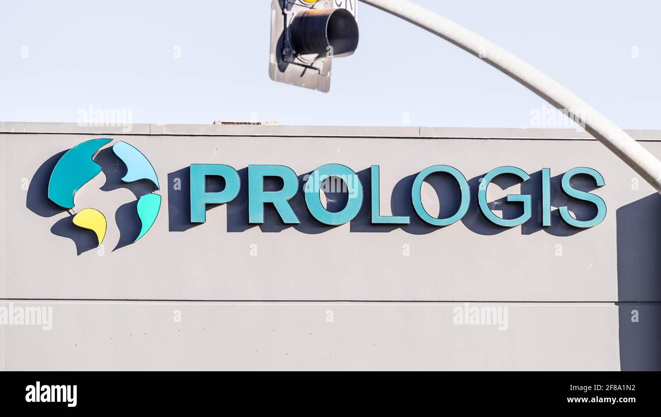 Sep 21, 2020 South San Francisco / CA / USA - das Prologo von Prologis, Inc., ist ein Immobilieninvestitionsunternehmen Stockfoto