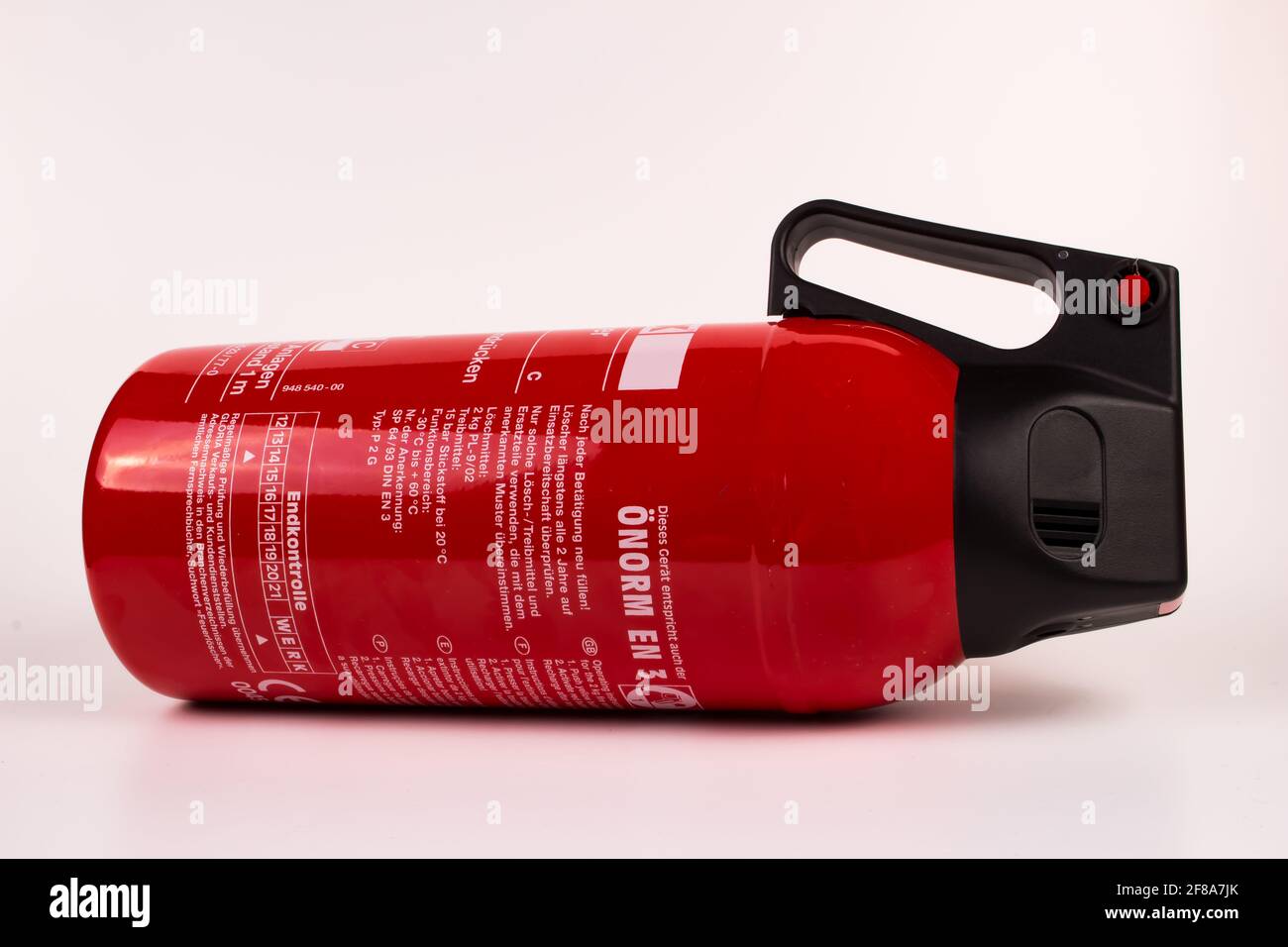 Feuerlöscher Stockfoto