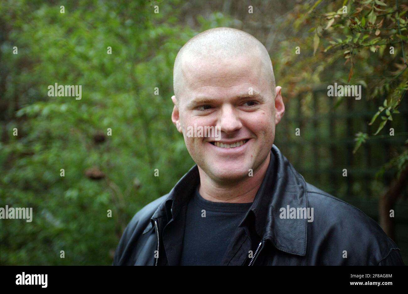 HESTON BLUMENTHAL ZU HAUSE IN MARLOW. 6/1/05 TOM PILSTON Stockfoto