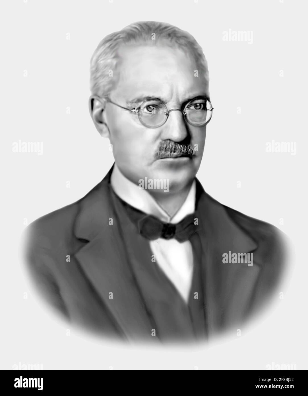 Carl Bosch 1874-1940 Deutscher Chemiker Ingenieur Stockfoto