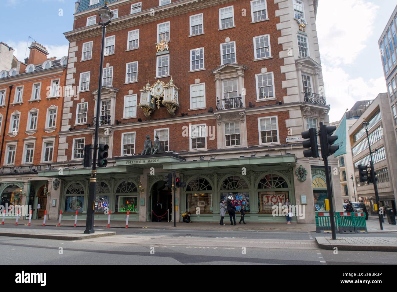 Fortnum & Mason, Piccadilly Stockfoto Fortnum & Mason, Piccadilly Stockfoto