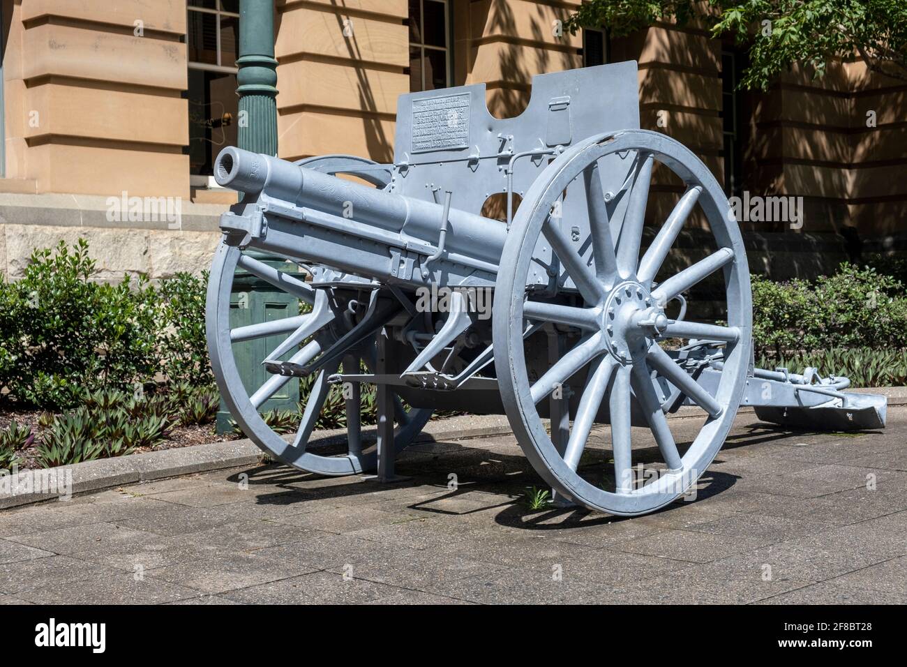 Altes deutsches Feldgewehr aus dem Ersten Weltkrieg Stockfoto