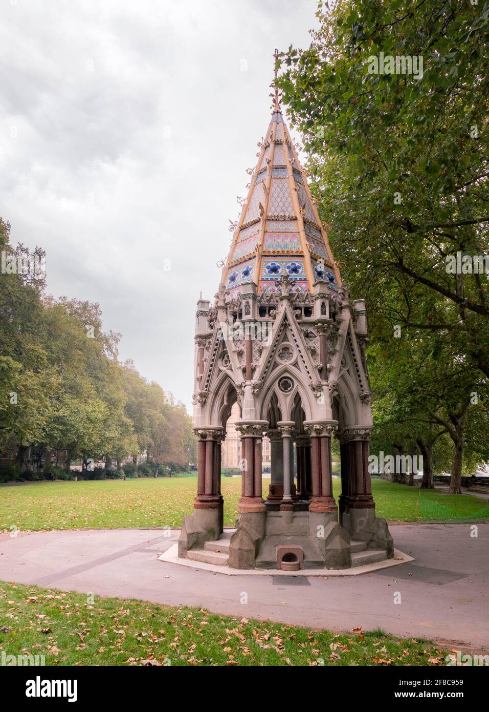 Verlassene London, Großbritannien während der Sperrung Anfang 2021. Stockfoto