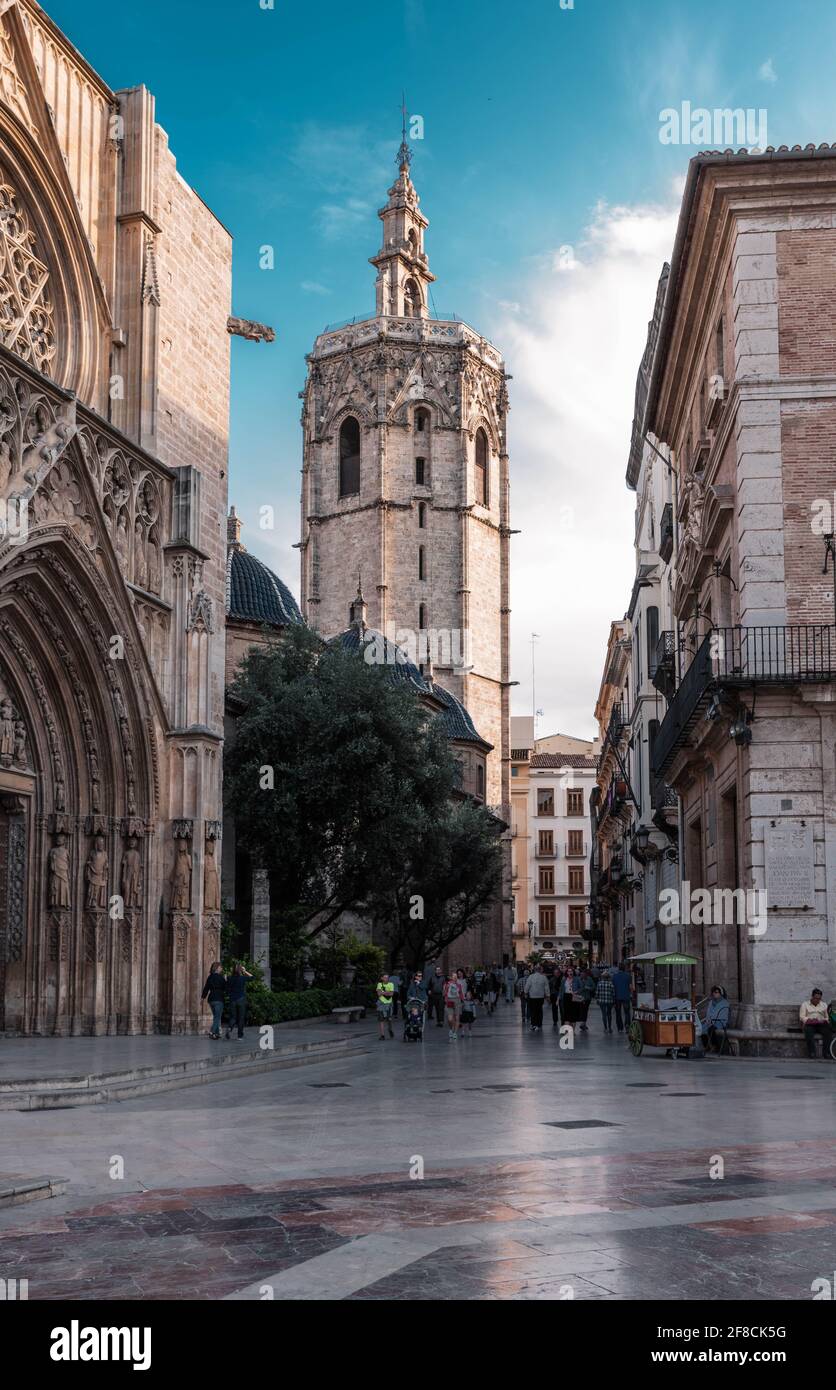 Kathedrale, Valencia, Spanien Stockfoto