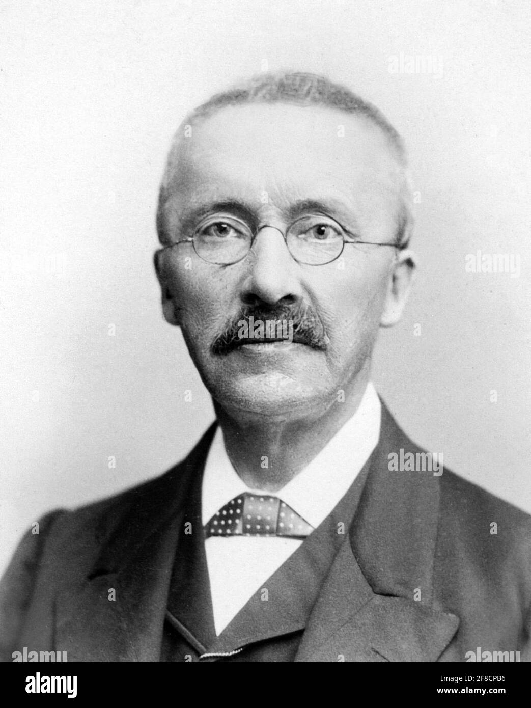 Heinrich Schliemann. Porträt des deutschen Archäologen und Kaufmanns Heinrich Schliemann (1822-1890) Stockfoto
