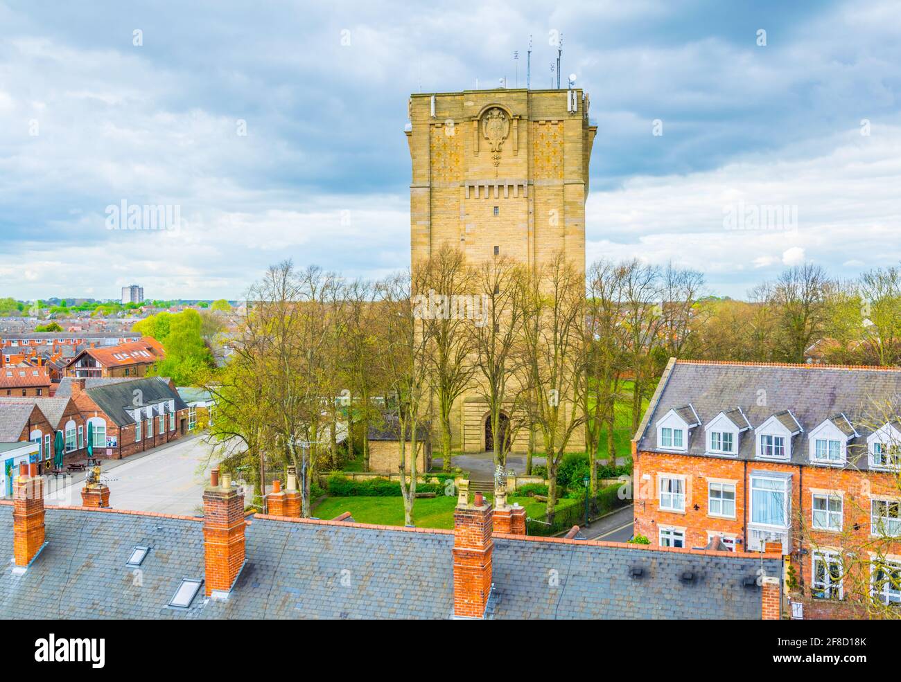 Westgate Wasserturm in Lincoln, England Stockfoto