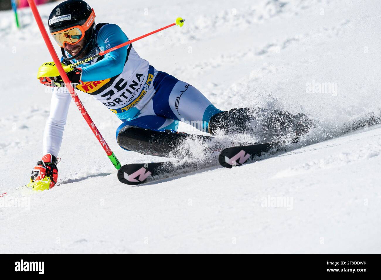 Cortina d'Ampezzo, Italien 21. Februar 2021 ANTONIOU Ioannis (GRE