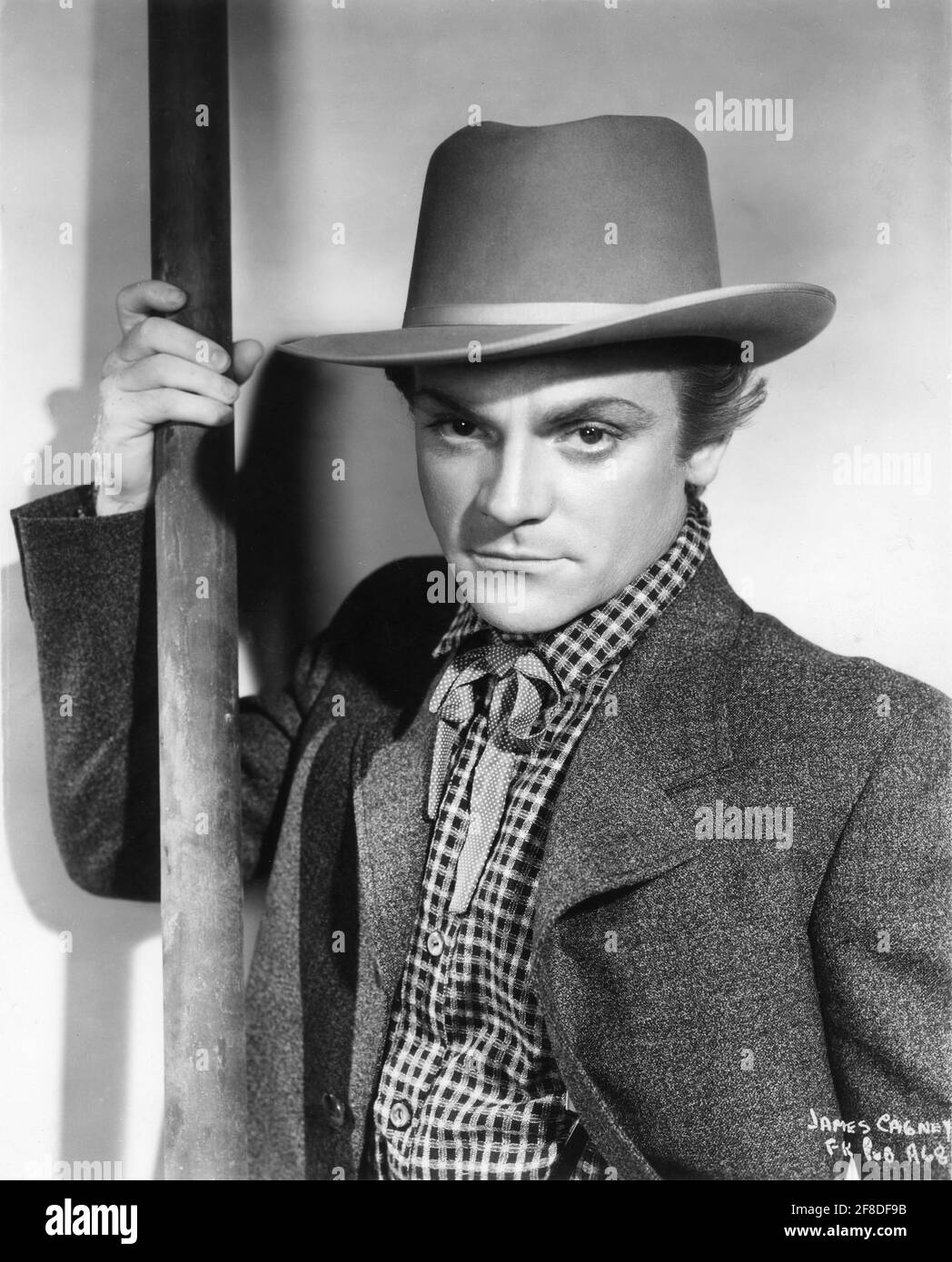 JAMES CAGNEY Publicity Portrait in FRISCO KID 1935 Regisseur LLOYD BACON Warner Bros. Stockfoto