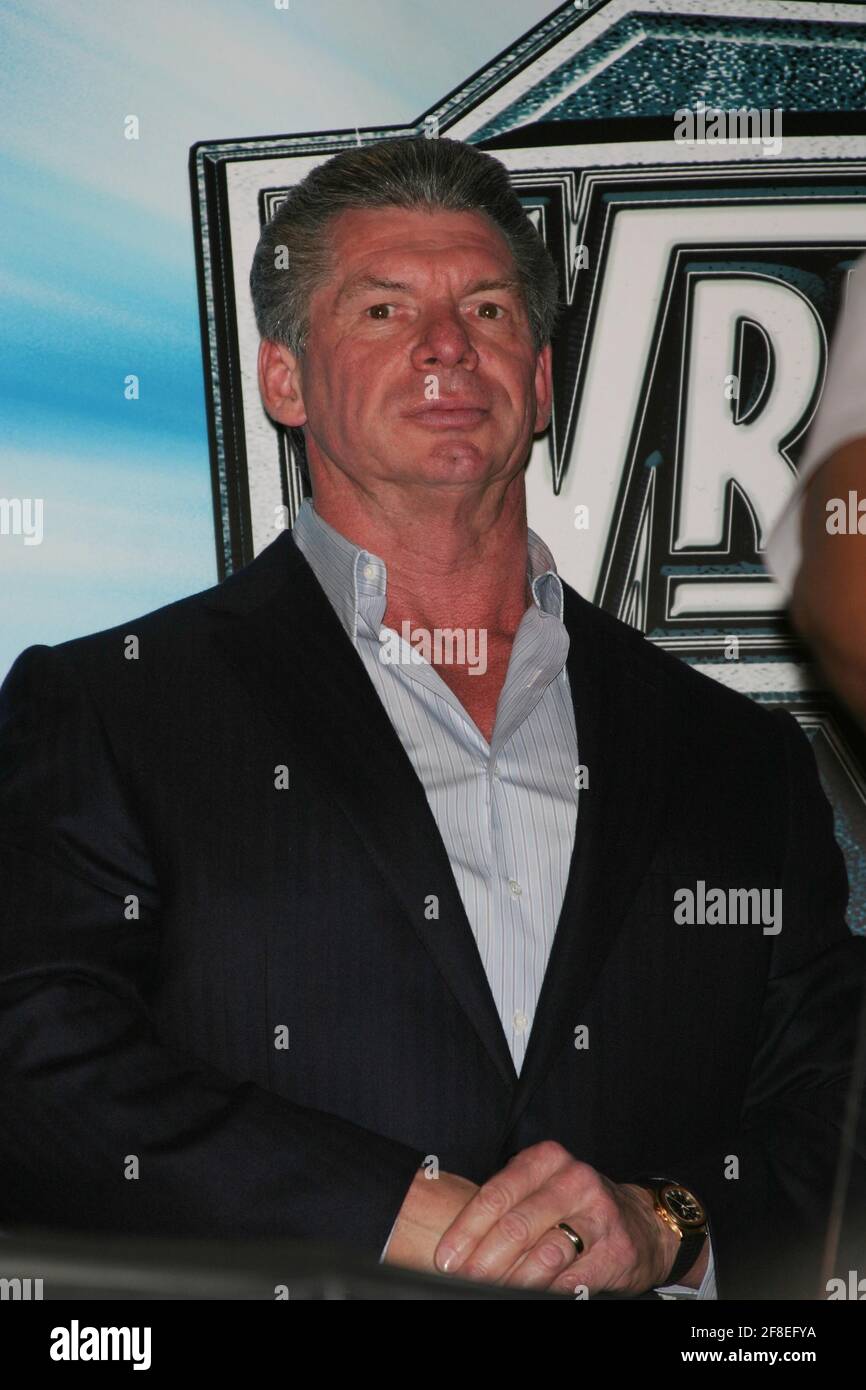 Vince McMahon 2004 Foto von John Barrett/PHOTOlink Stockfoto