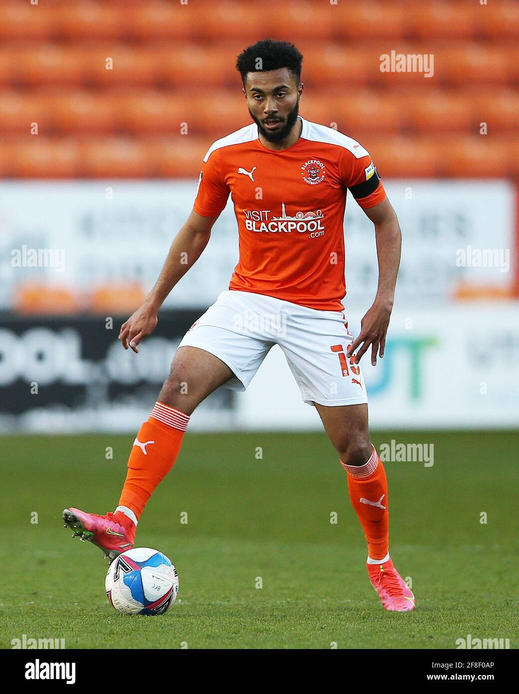 Blackpool, Großbritannien. April 13 2021: Blackpool's Grant ward. Kredit: Anthony Devlin/Alamy Live Nachrichten Stockfoto