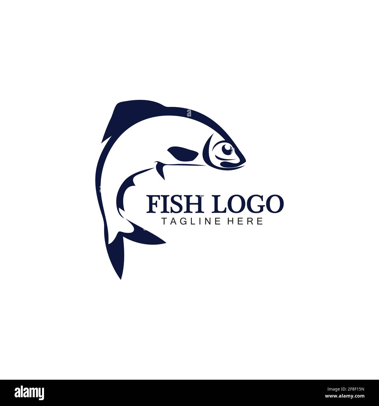 kreatives Fisch Logo Design