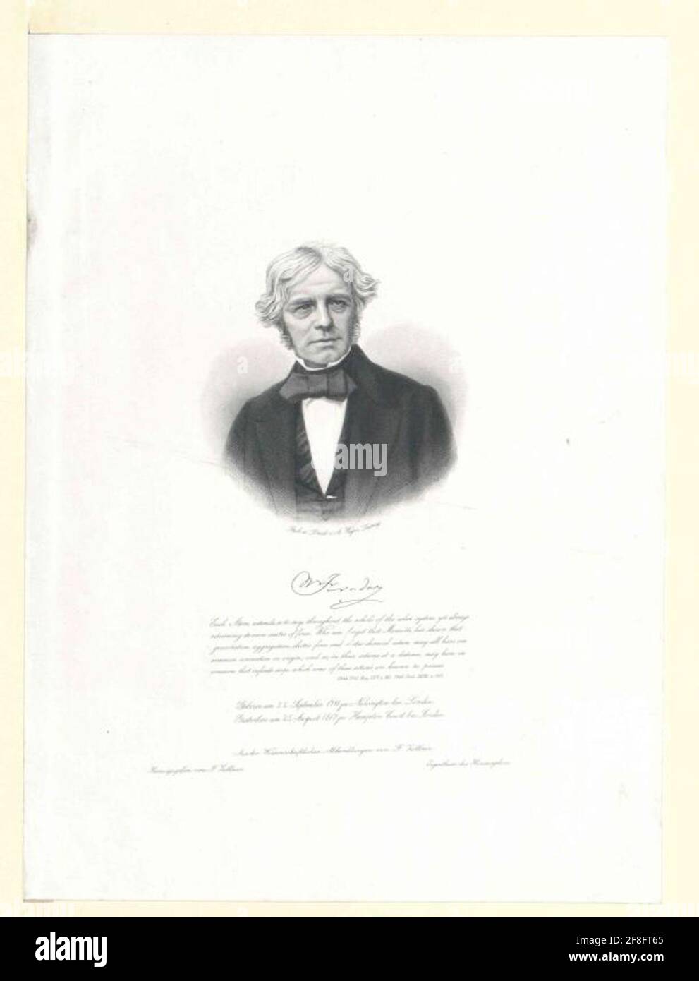 Faraday, Michael . Stockfoto