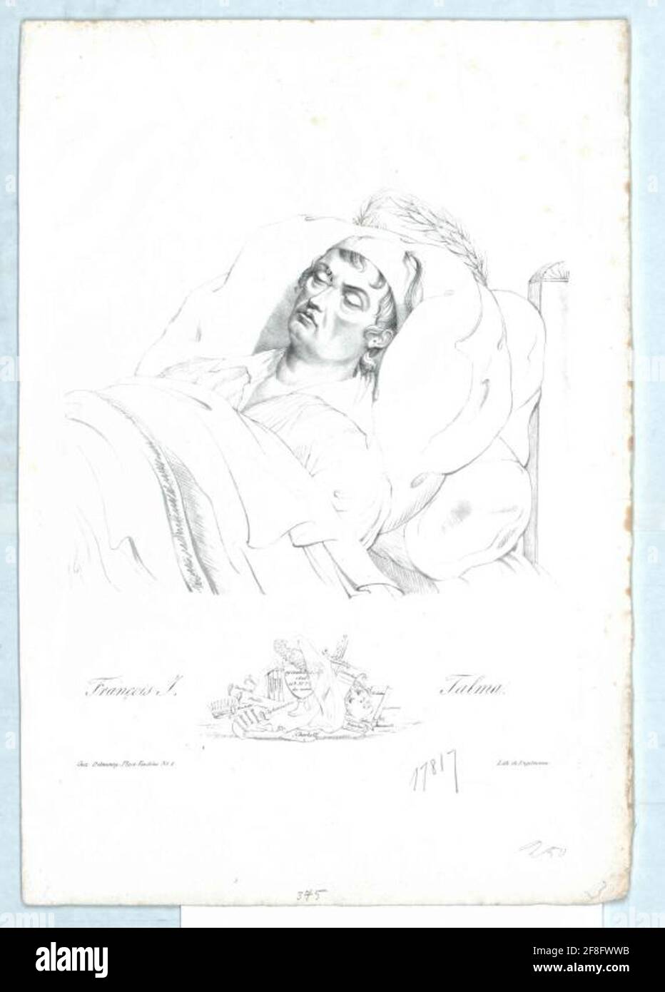 Talma, Francois Joseph . Stockfoto