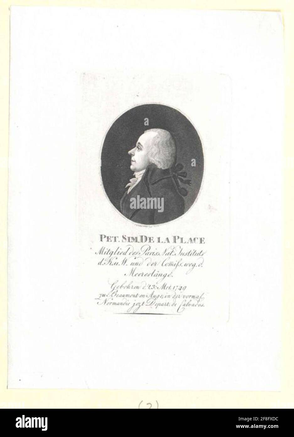 Laplace, Pierre Simon Marquis de. Stockfoto Laplace, Pierre Simon Marquis de. Stockfoto