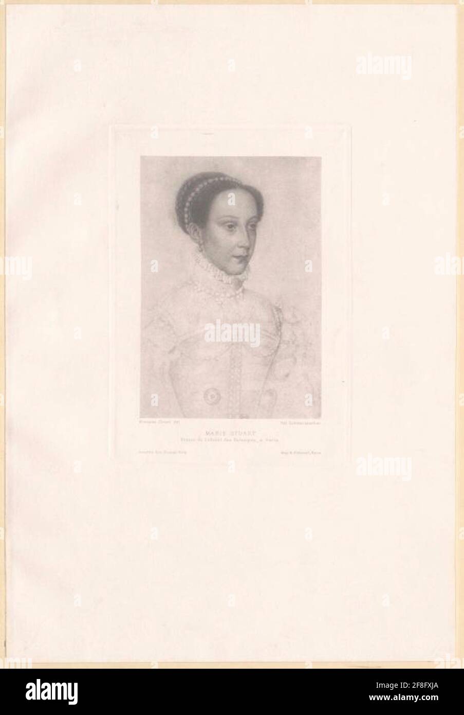 Maria Stuart, Königin von Schottland. Stockfoto