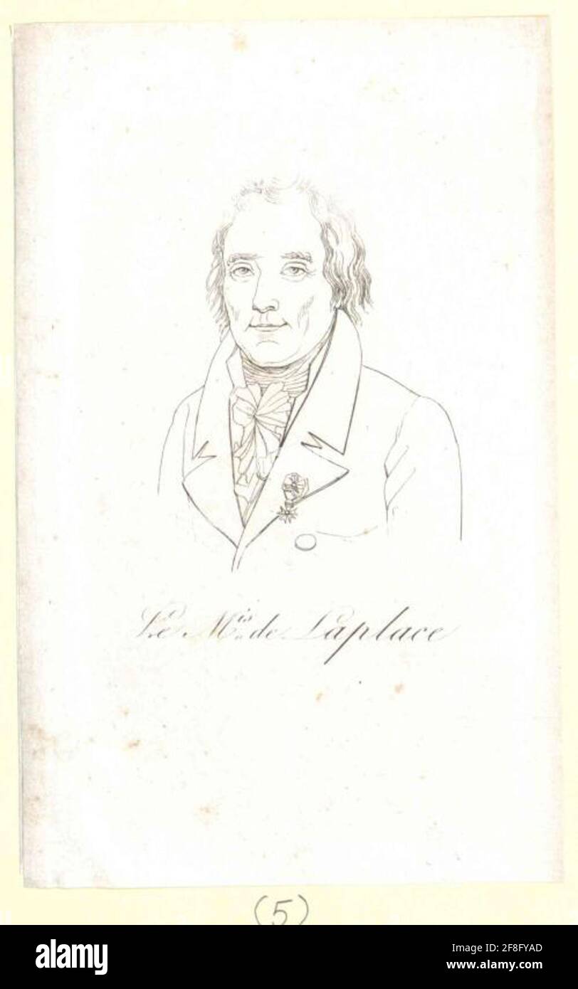 Laplace, Pierre Simon Marquis de. Stockfoto Laplace, Pierre Simon Marquis de. Stockfoto