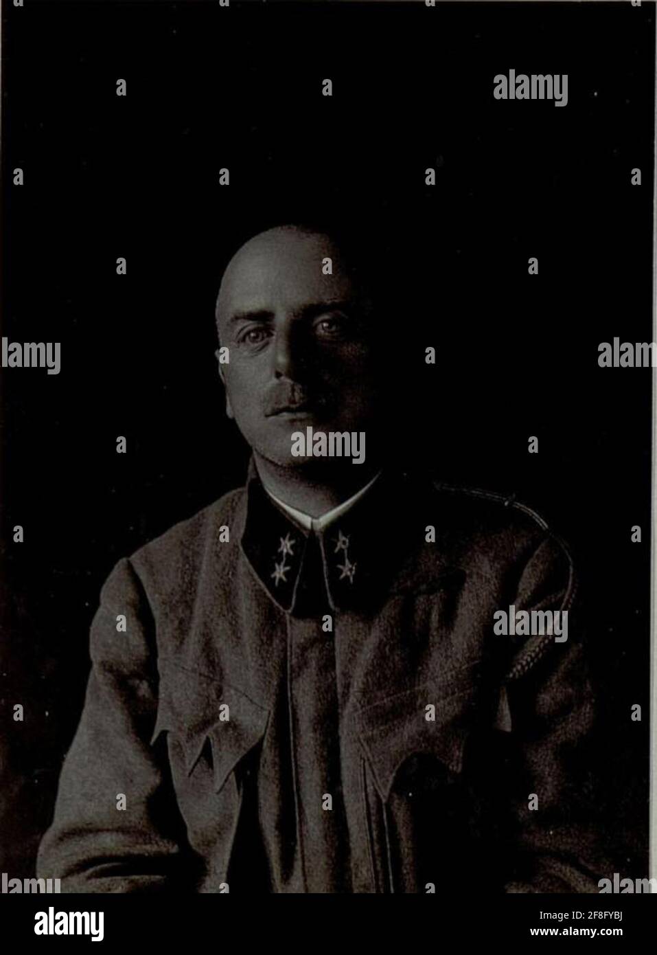 Oberleutnant a. D. Rud. Coglievina die Fotos dienten als Grundlage für WK1 AlB003 00886, eine Übersicht über die Offiziere und Militärs, die für Weihnachten 1916 erschien Stockfoto