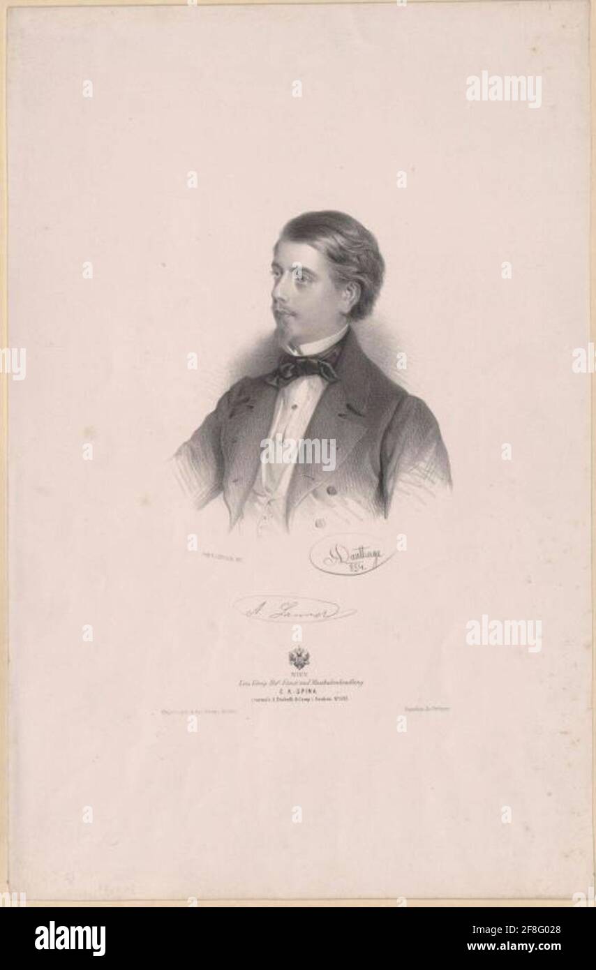 Lanner, August Josef . Stockfoto