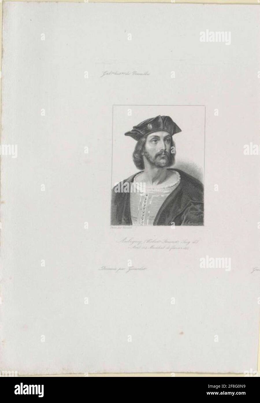 Stuart, Robert Lord of Aubigny. Stockfoto