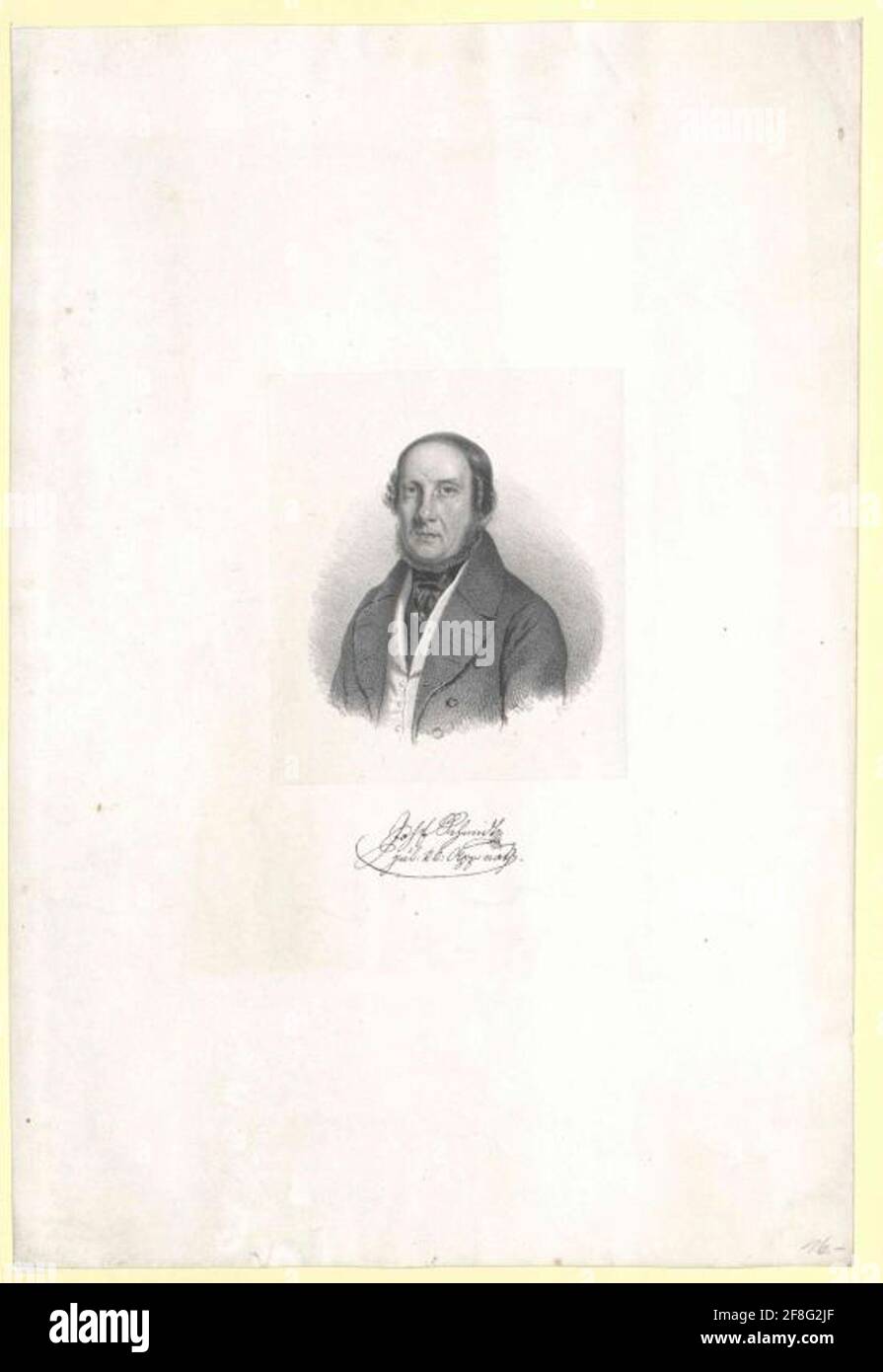 Schmid-Bergenhold, Johann Ferdinand von. Stockfoto