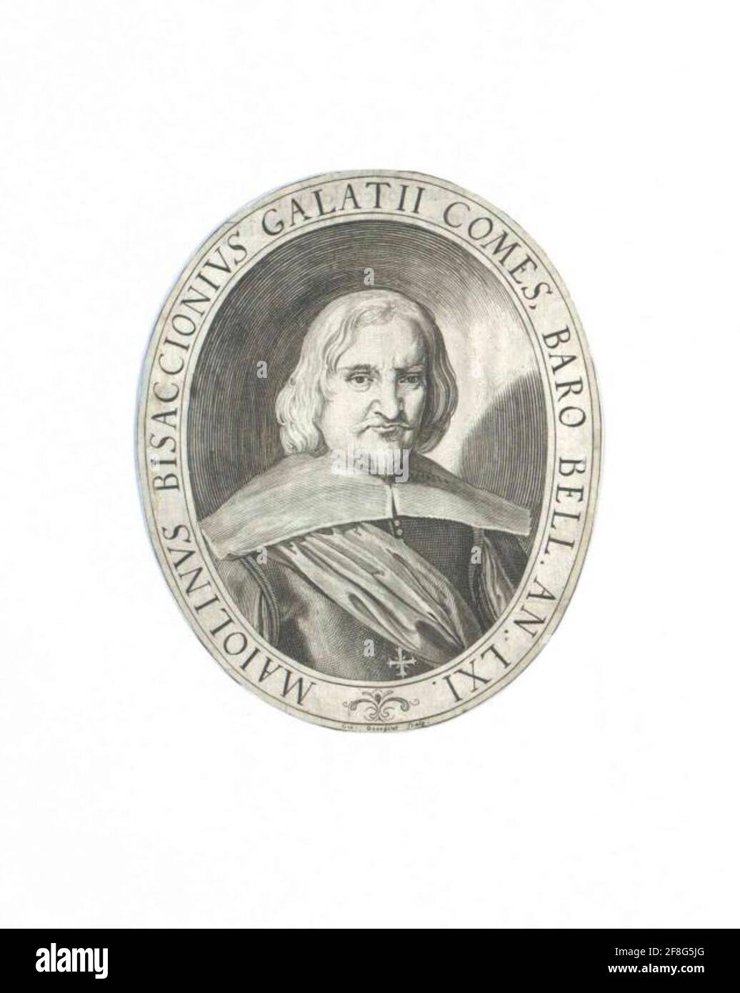 Bisaccioni, Majolino. Stockfoto