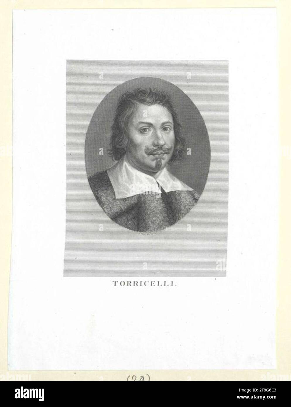Torricelli, Evangelista. Stockfoto