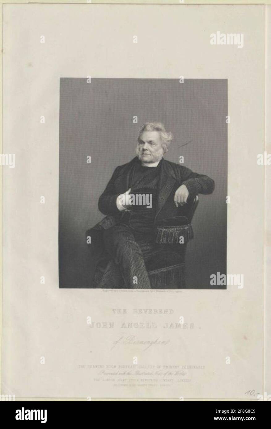 James, John Angell . Stockfoto James, John Angell . Stockfoto