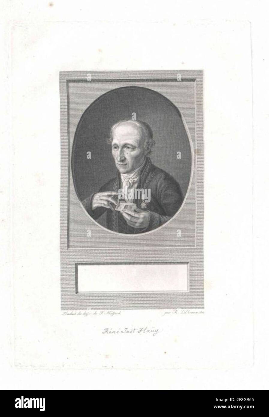 Haüy, René Just . Stockfoto