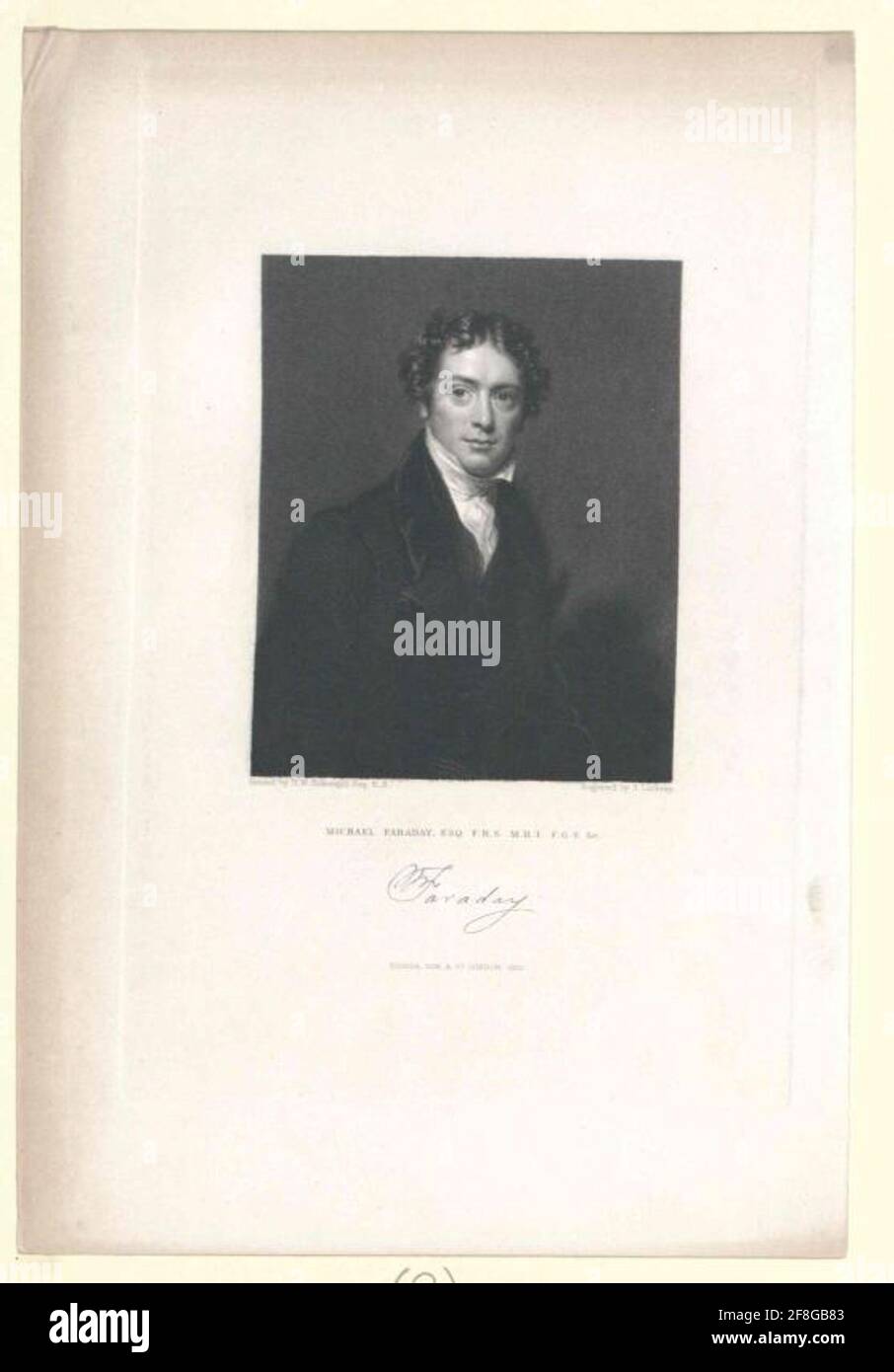 Faraday, Michael . Stockfoto