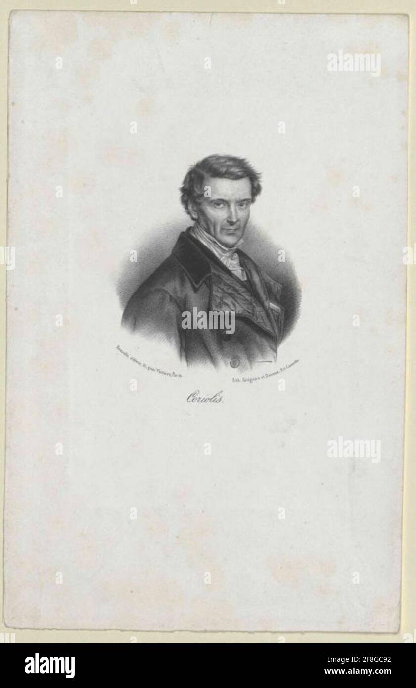 Coriolis espinousse, Charles-Louis-Alexandre Marquis. Stockfoto