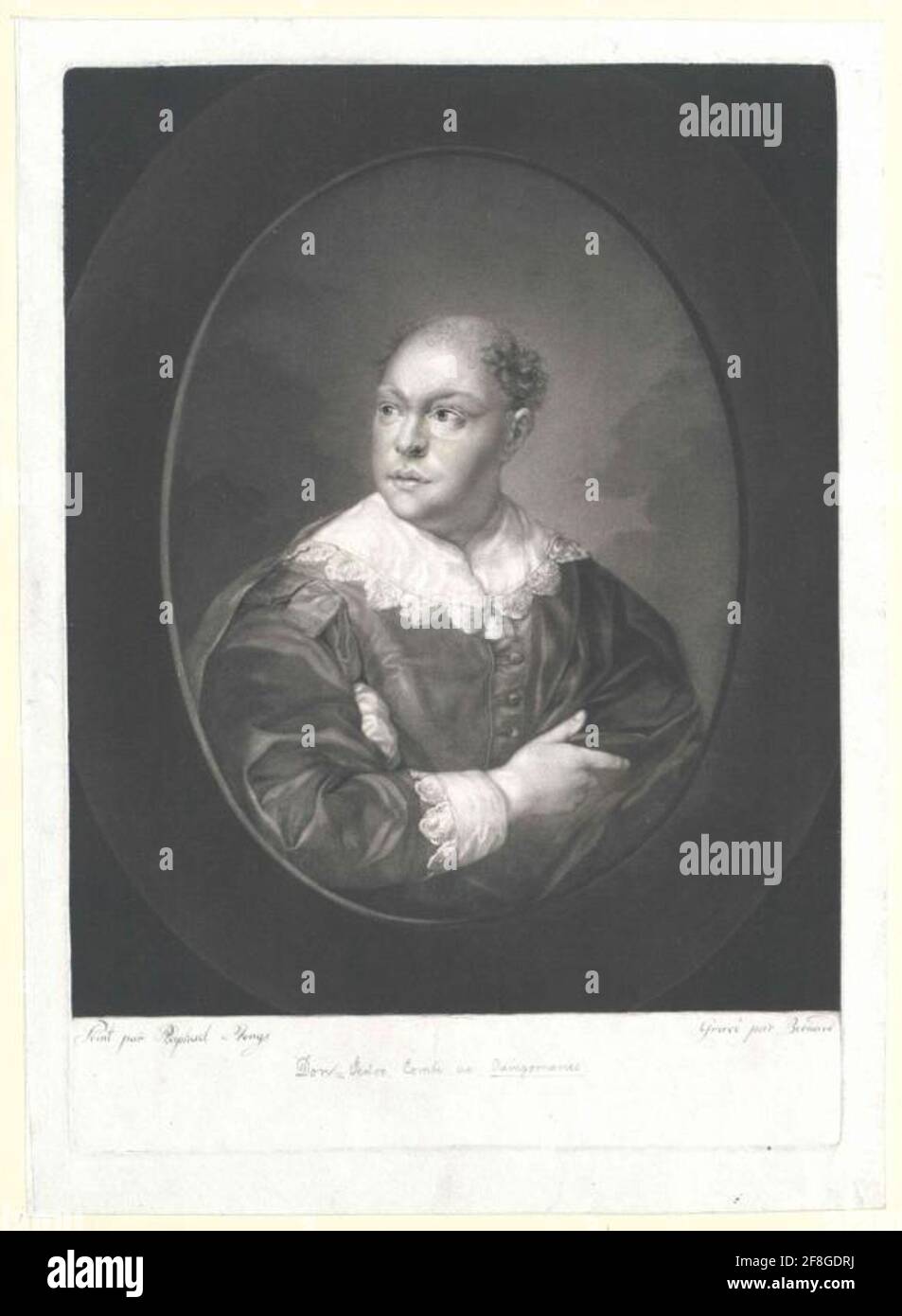 Campoma, Pedro Rodriguez Conde. Stockfoto