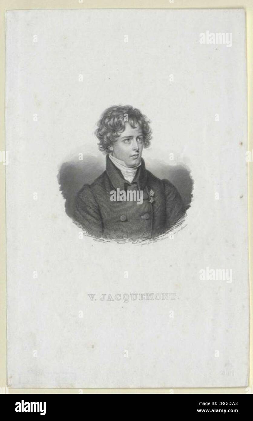 Jacquemont, Victor . Stockfoto
