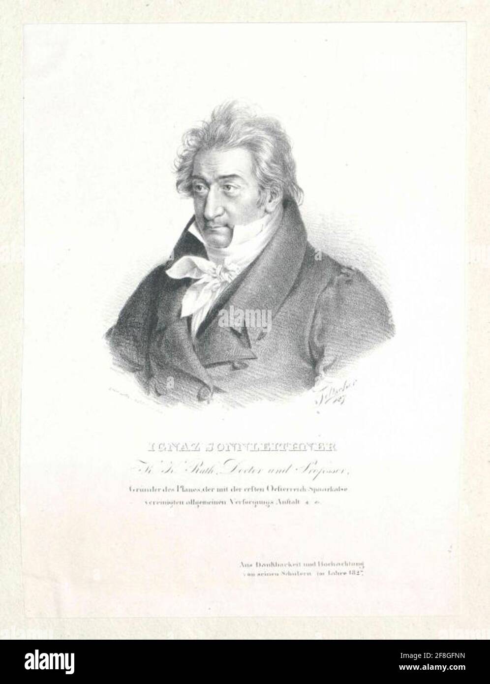 Sonnleithner, Ignaz of. Stockfoto