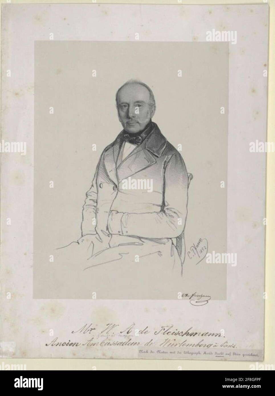 Fleischmann, W. A. ​​of. Stockfoto