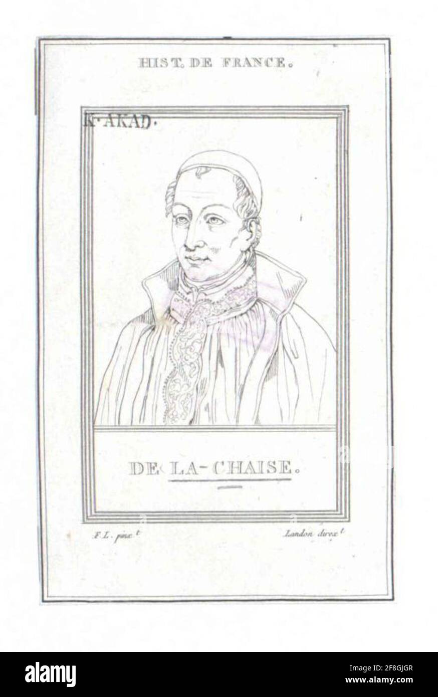 Der Vorsitzende, François d'Aix de. Stockfoto