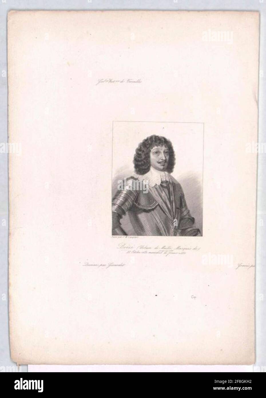 Maille, Marquis de Brézé, Urban. Stockfoto