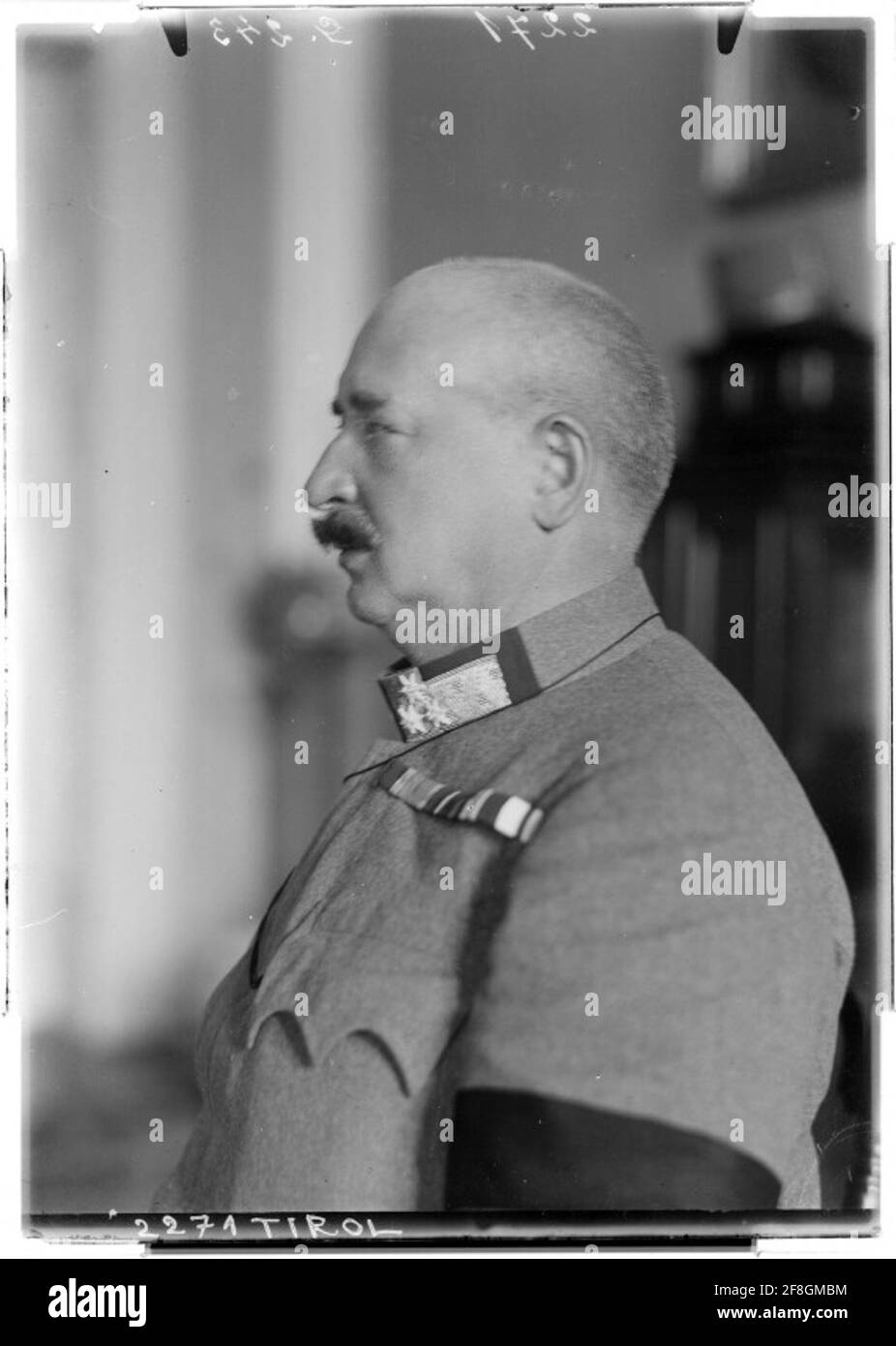 Seine Exzellenz G. O. Rohr wahrscheinlich Trento, Trentino; Fotograf: Flam. Stockfoto
