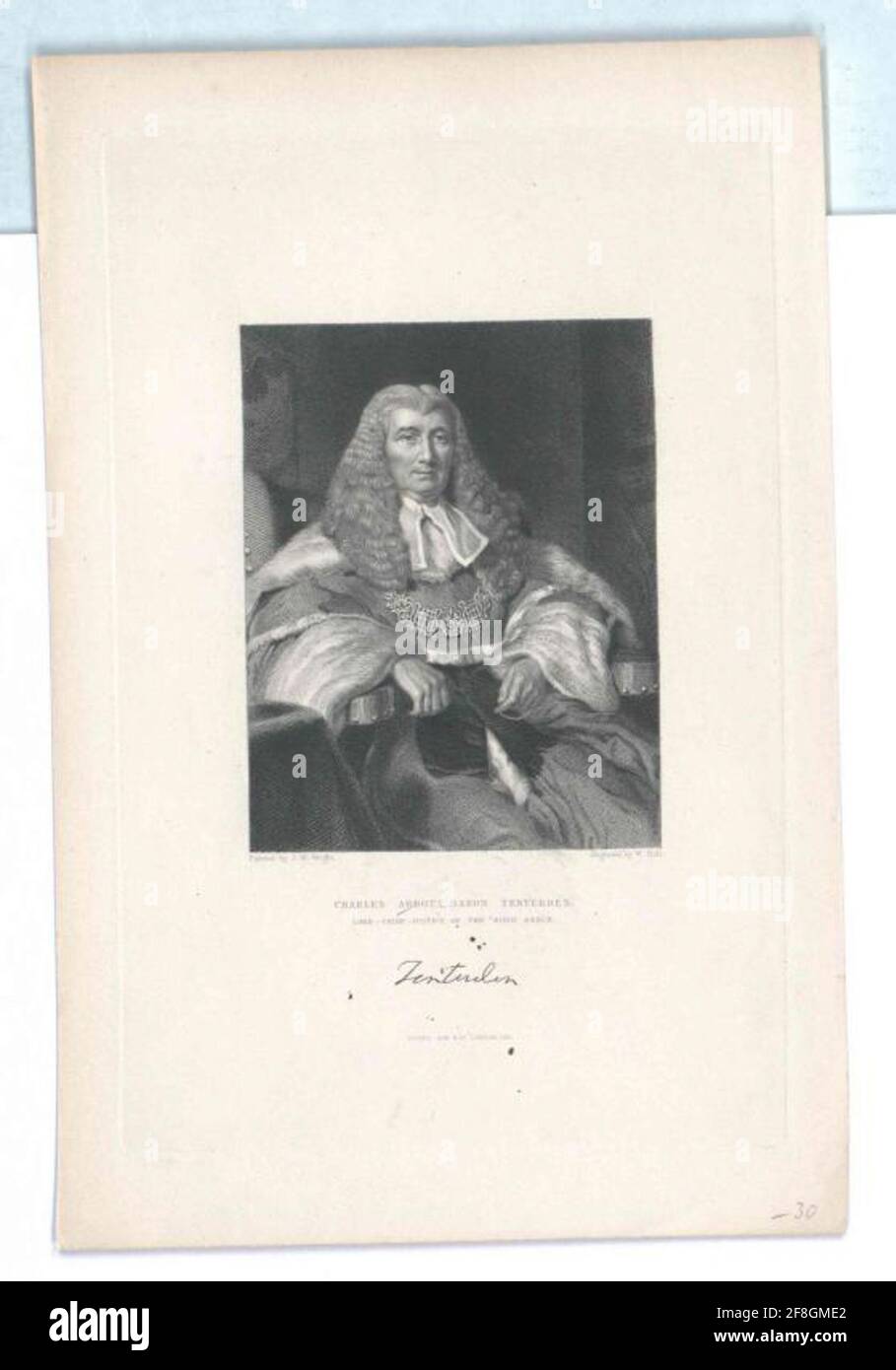 Abbott, 1. Baron Tenterden, Charles . Stockfoto